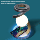 3D Levitating Ball Lamp com carregador de telefone sem fio