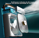 Ventilador Com Reservatório De Água -  Portátil Com Led