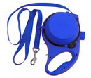 Coleira Pet 3 Em 1 Com Garrafa De Água E Porta-saco de lixo