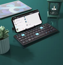 Teclado Dobrável Bluetooth Para Celular – Compacto, Recarregável e Portátil