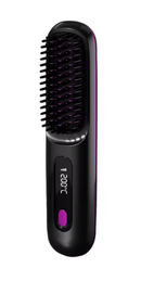 Pente alisador de cabelo sem fio