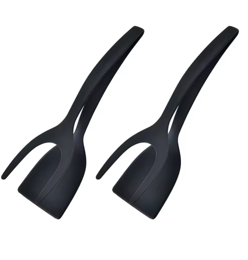 Espátula 2 em 1 – Ideal para Ovos, Bifes e Panquecas