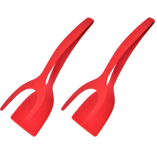 Espátula 2 em 1 – Ideal para Ovos, Bifes e Panquecas