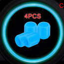 Tampas de Válvula Fluorescentes Noturnas