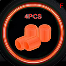 Tampas de Válvula Fluorescentes Noturnas