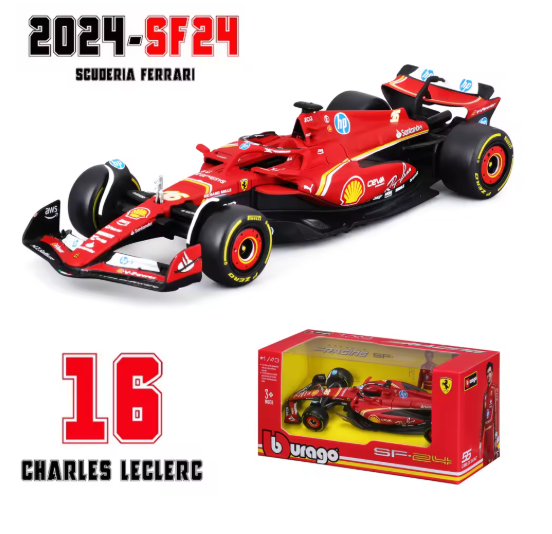 Miniaturas F1  – Modelos 2024 e Anteriores