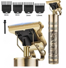 Maquina Profissional Cabelo Barba Sem Fio - Cor Dourado