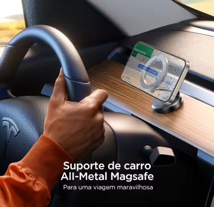 Suporte dobrável magnético para celular