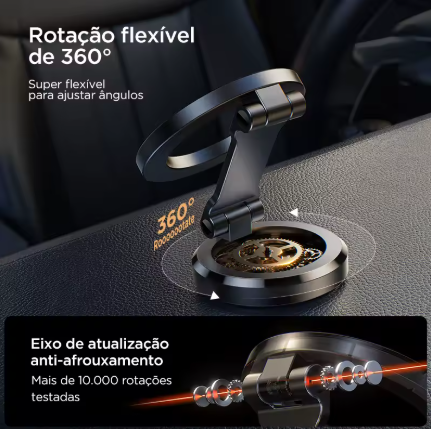 Suporte dobrável magnético para celular