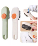 Escova  Limpa Tênis Roupa - Com Dispenser Reservatório