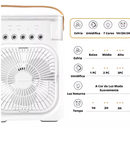 Ventilador Com Reservatório De Água -  Portátil Com Led