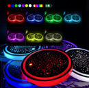 Porta-Copos LED Recarregável para Carro – 7 Cores Ajustáveis (Par)