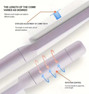 Pente Rotativo de Massagem – Escova com Alça Rotativa