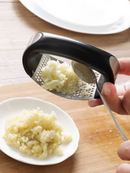 Prensador de Alho em Aço Inoxidável – Picador Manual para Alho, Frutas e Vegetais