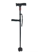 Bengala Dobrável com LED e Alarme – Segurança e Conforto para Idosos