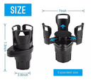 Suporte de Copo Expansor para Carro – Adaptável e Prático