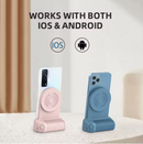 Suporte de Selfie 3 em 1 Magnético - Compatível com Android/iOS