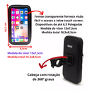 Suporte Impermeável para Celular - Ideal para Bicicleta, Moto e Bike