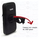 Suporte Impermeável para Celular - Ideal para Bicicleta, Moto e Bike