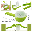 Clipe Selador de Alimentos com Tampa Dosadora