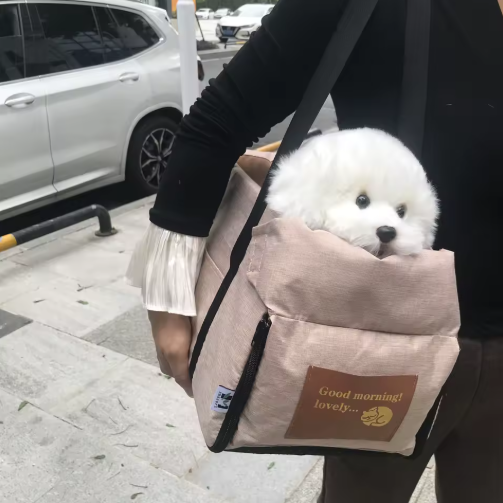 Assento de Carro Portátil para Cães e Gatos Pequenos