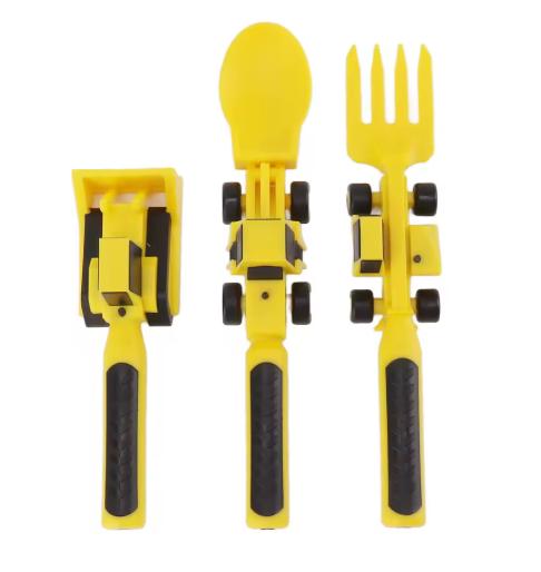 Kit Talheres de Construção para Crianças
