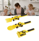 Kit Talheres de Construção para Crianças