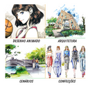 Bolsa de Canetinhas Escolar com Ponta Dupla – 24 Cores