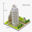 Torre de Pisa em Blocos de Montar