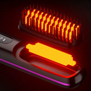 Pente alisador de cabelo sem fio