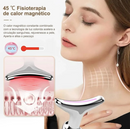 Massageador Facial com Luz Led - 3 Tipos De Cores