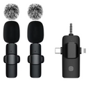 Microfones Sem Fio de Lapela – Android e Iphone Profissional