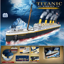 Titanic em Grande Escala – Kit de Montar Criativo com Blocos de Construção
