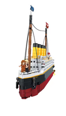 Titanic em Grande Escala – Kit de Montar Criativo com Blocos de Construção