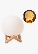 Luminária 3D Lua Cheia LED Sem Fio