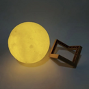Luminária 3D Lua Cheia LED Sem Fio