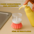 Escova Lava-Louças com Reservatório para Detergente