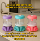 Escova Lava-Louças com Reservatório para Detergente