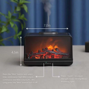 Umidificador de Ar Difusor de Aroma Efeito Chama