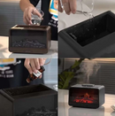 Umidificador de Ar Difusor de Aroma Efeito Chama