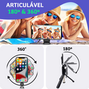 Pau de Selfie Tripé Retrátil com Bluetooth