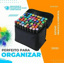 Kit Canetas Marcadoras Dupla Ponta – 60 Cores
