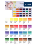 Aquarela Profissional White Nights Sonnet Artists - 24 Cores